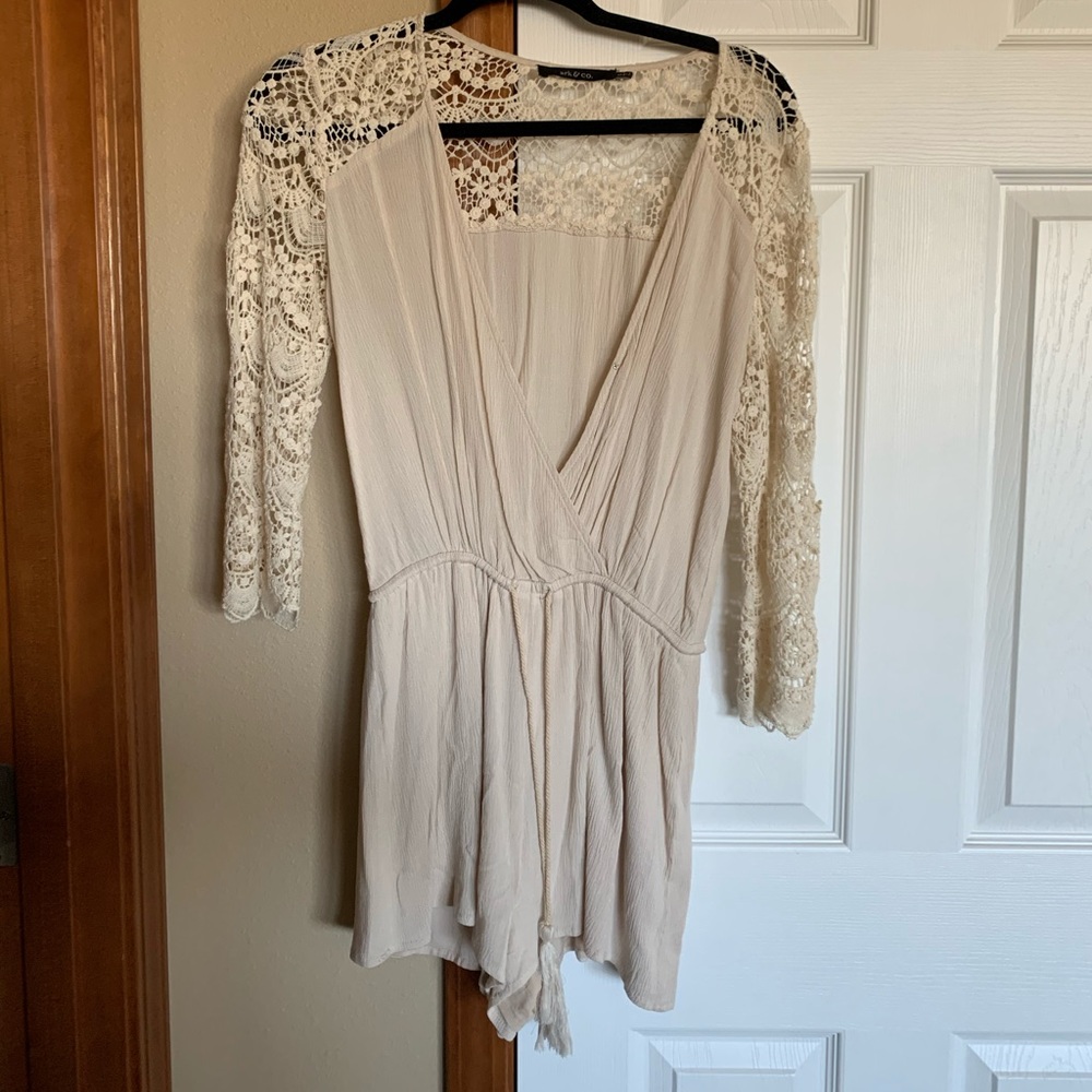 Lace Romper